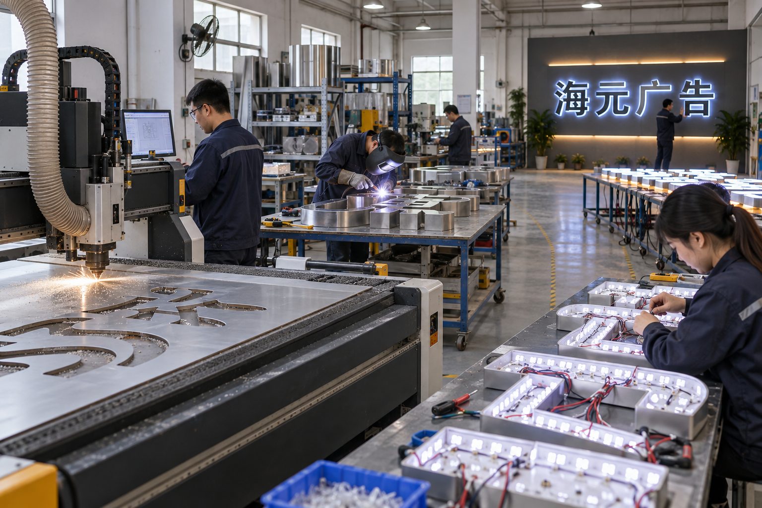 自有工厂制作与项目交付验收