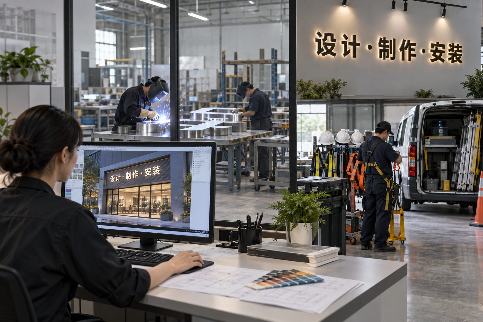 设计、生产与安装团队协作沟通