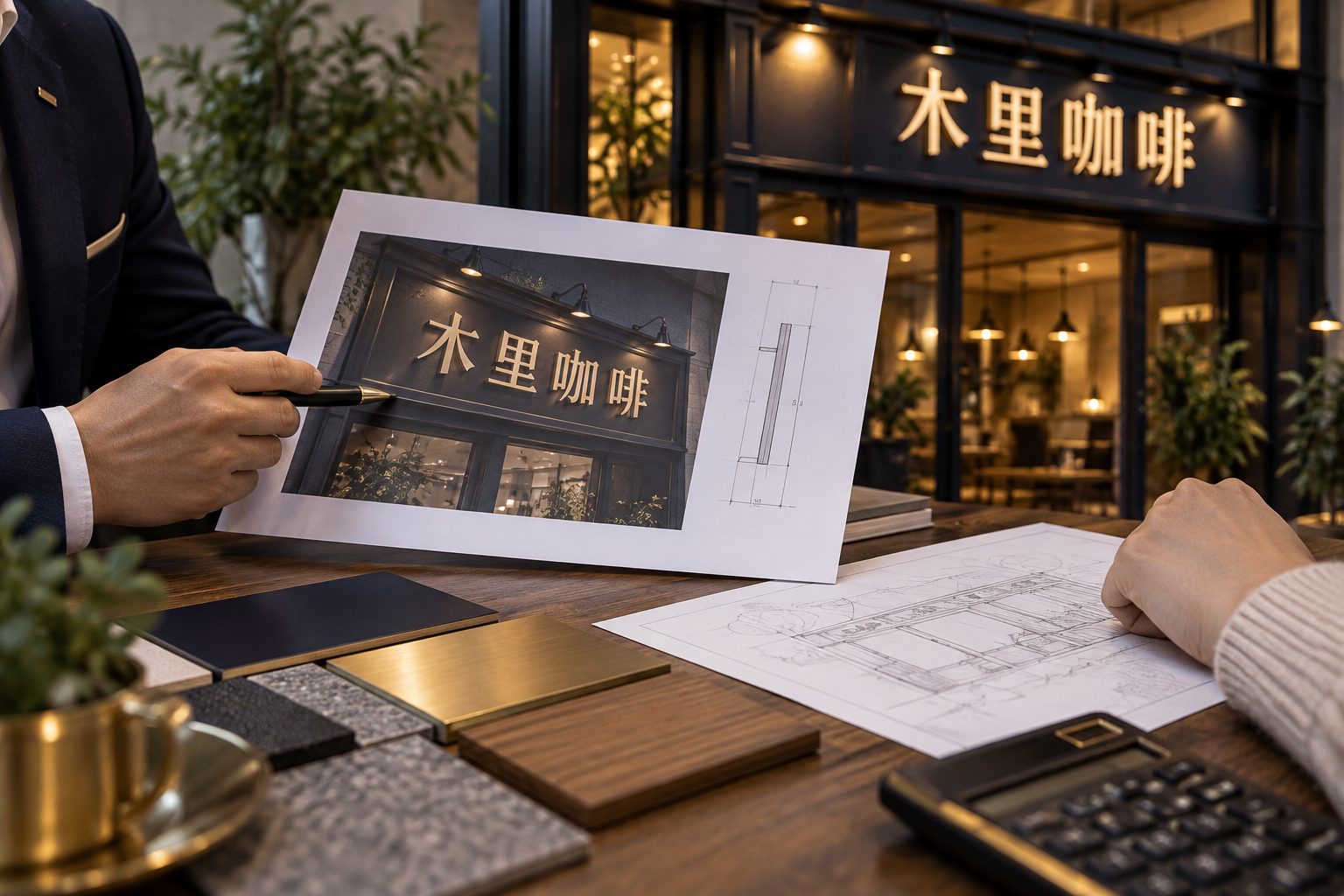 门头招牌价格怎么算?